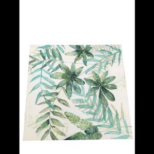 Courtside Market Green Garden I 16x16 Canvas Wall Art